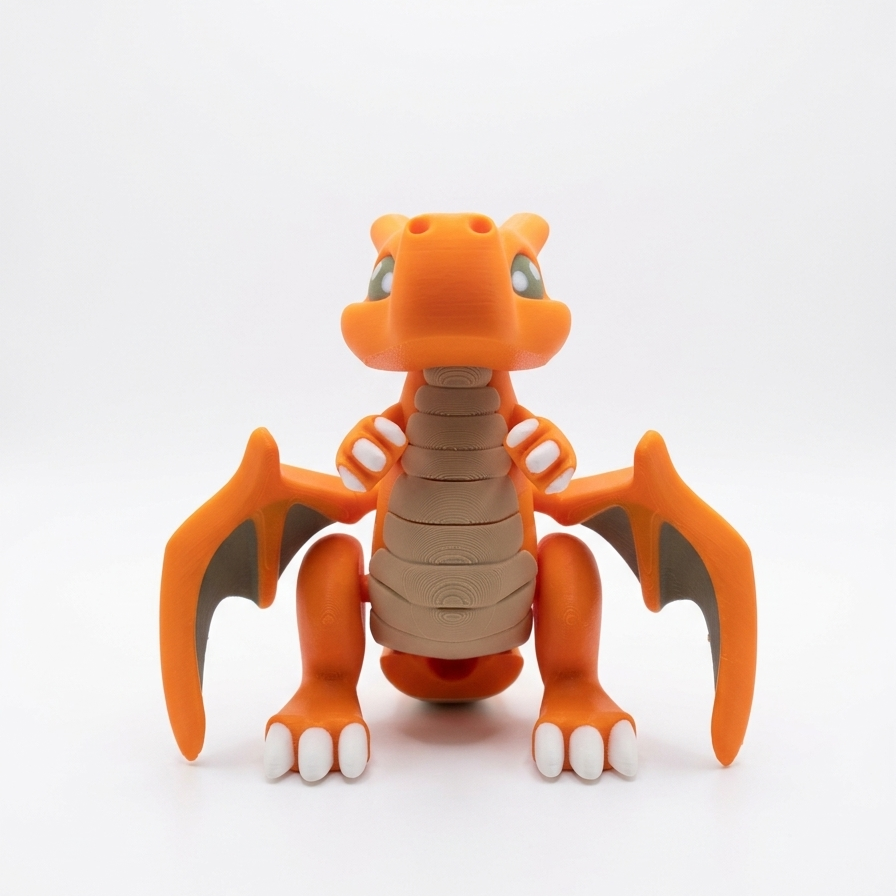 Orange dragon