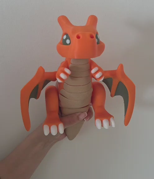 Orange dragon